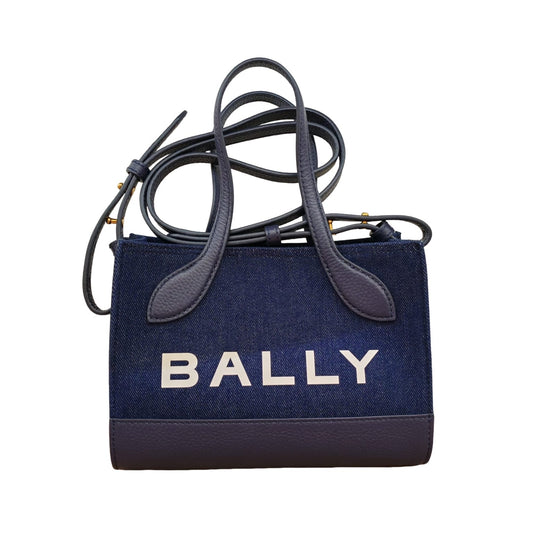 BALLY LOGO PRINTED MINI TOTE
