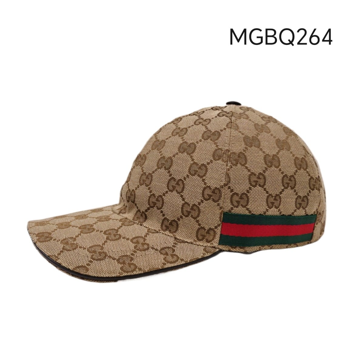 GUCCI Original GG Canvas baseball hat with Web