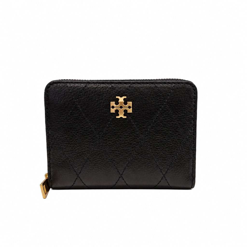 TORY BURCH Quilted Small Zip Arround Wallet