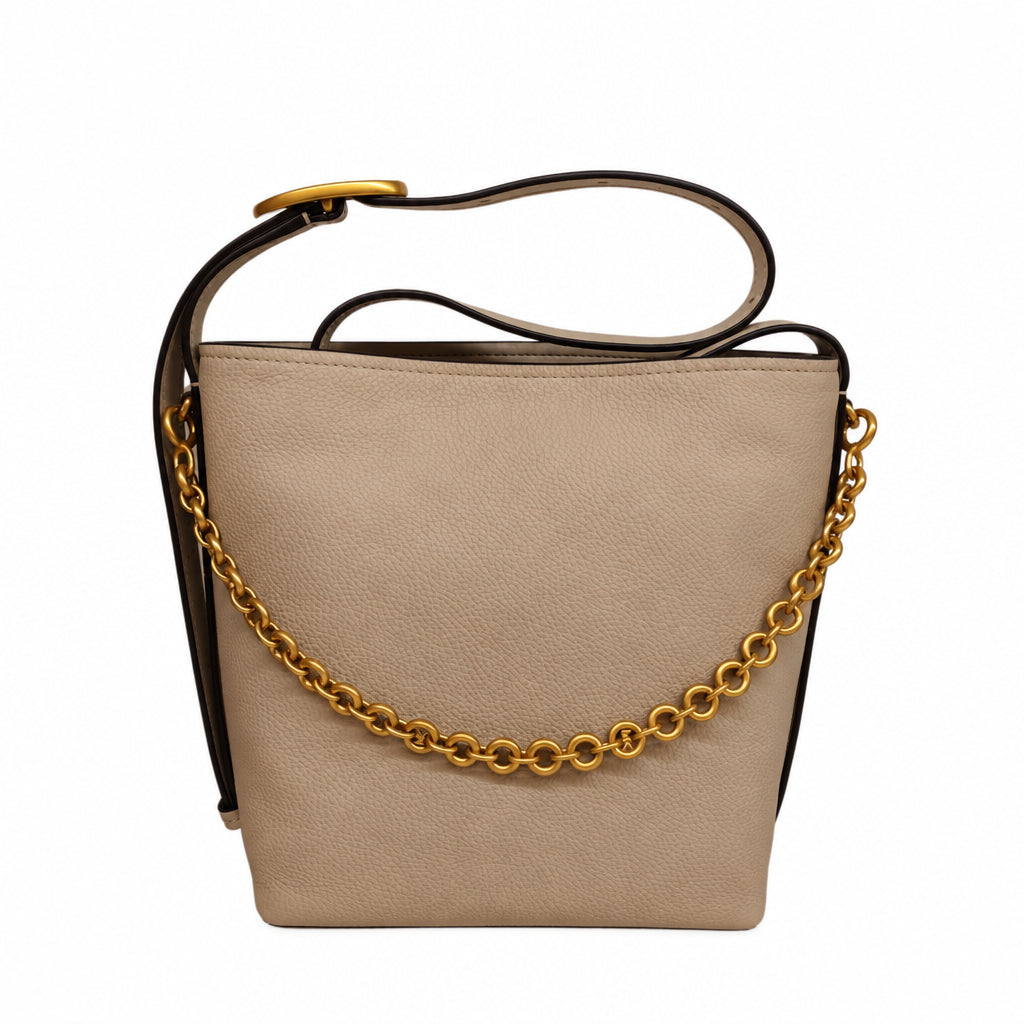 MICHAEL KORS Nolita Small Bucket Messenger with Chain