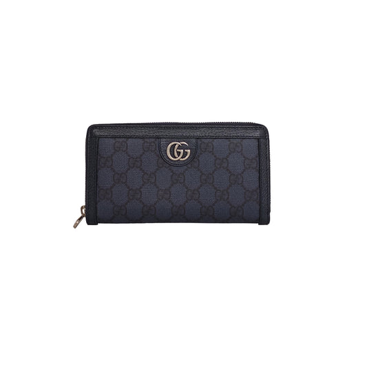 GUCCI Ophidia GG zip around wallet