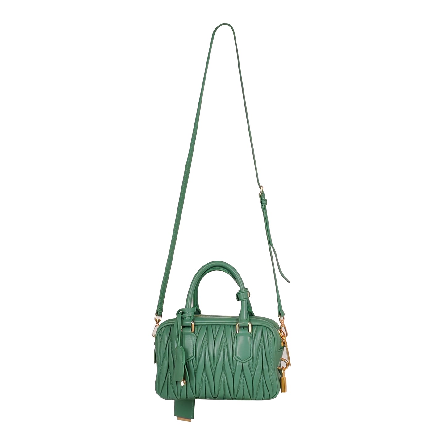 miu miu Arcadie matelassé nappa leather bag