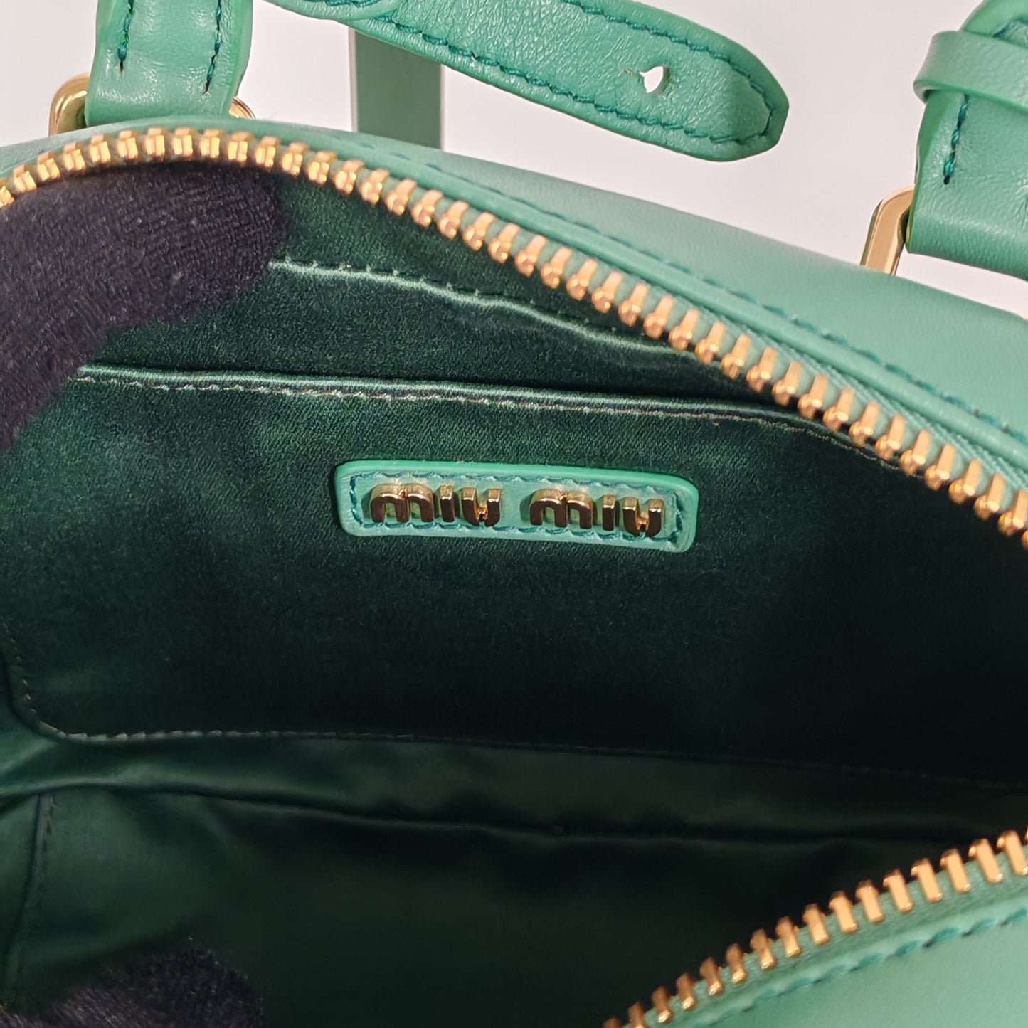 miu miu Arcadie matelassé nappa leather bag