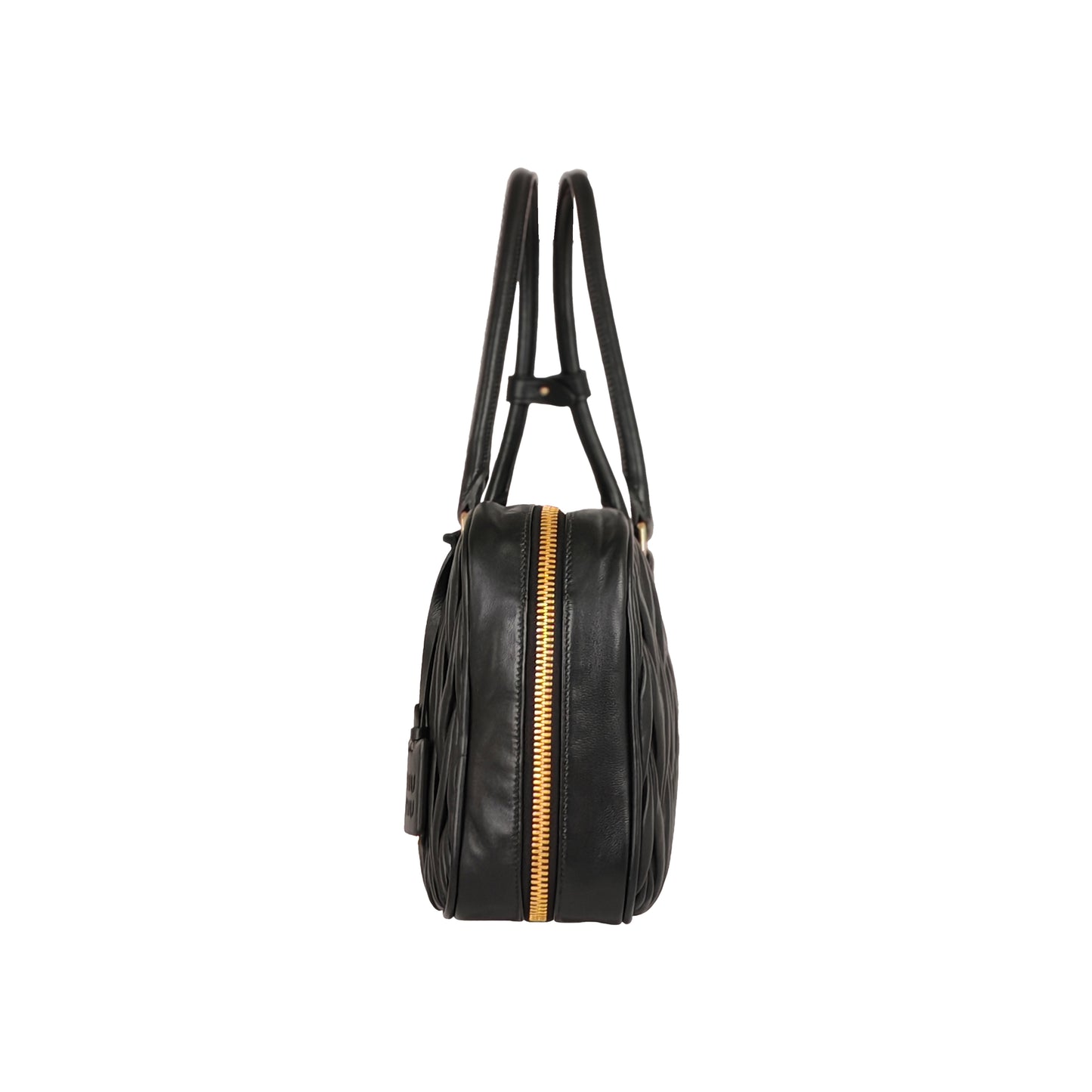 miumiu Arcadie matelassé nappa leather bag