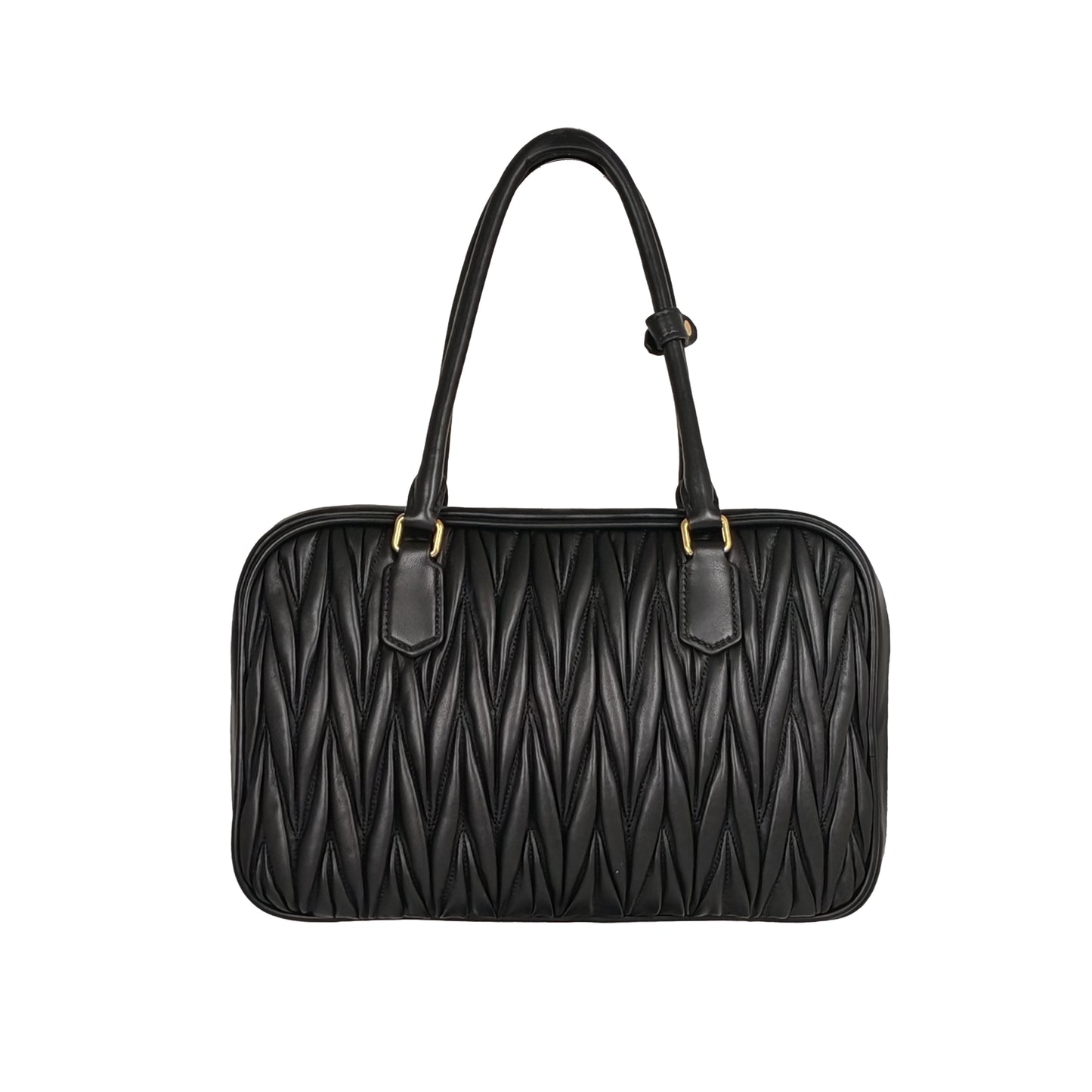 miumiu Arcadie matelassé nappa leather bag