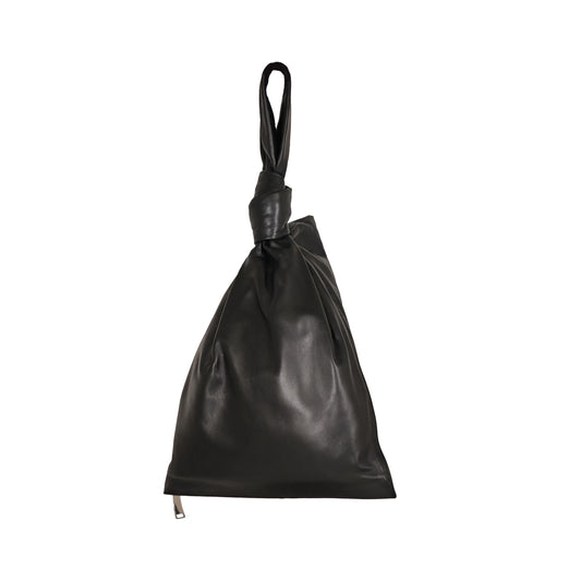 BOTTEGA VENETA Twist knotted handle Clutch Bag