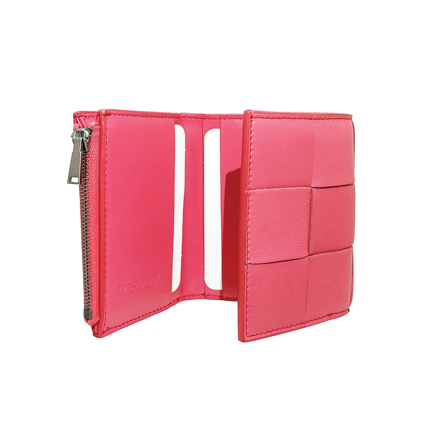 BOTTEGA VENETA Cassette Tri-fold zip Wallet