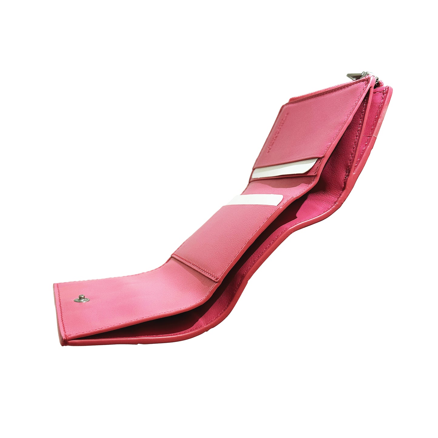 BOTTEGA VENETA Cassette Tri-fold zip Wallet