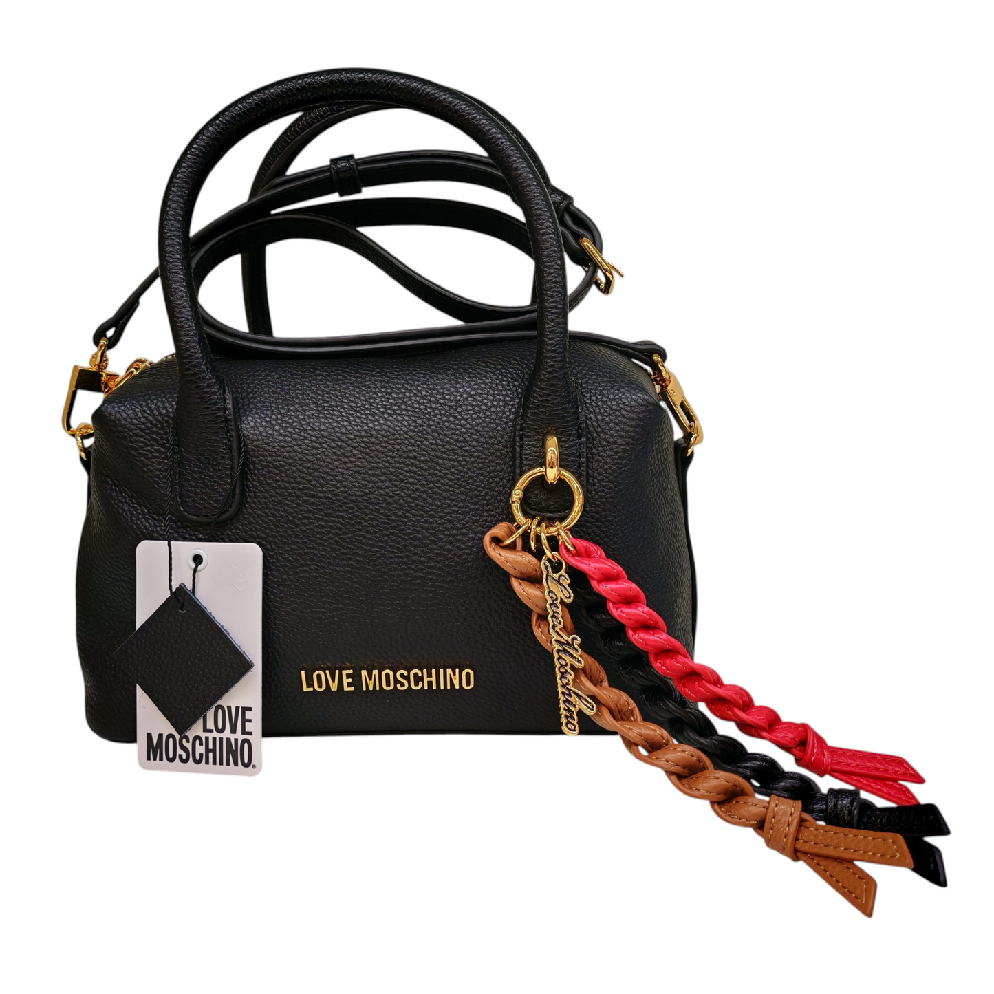 Love Moschino Sparkle Small Boston Bag