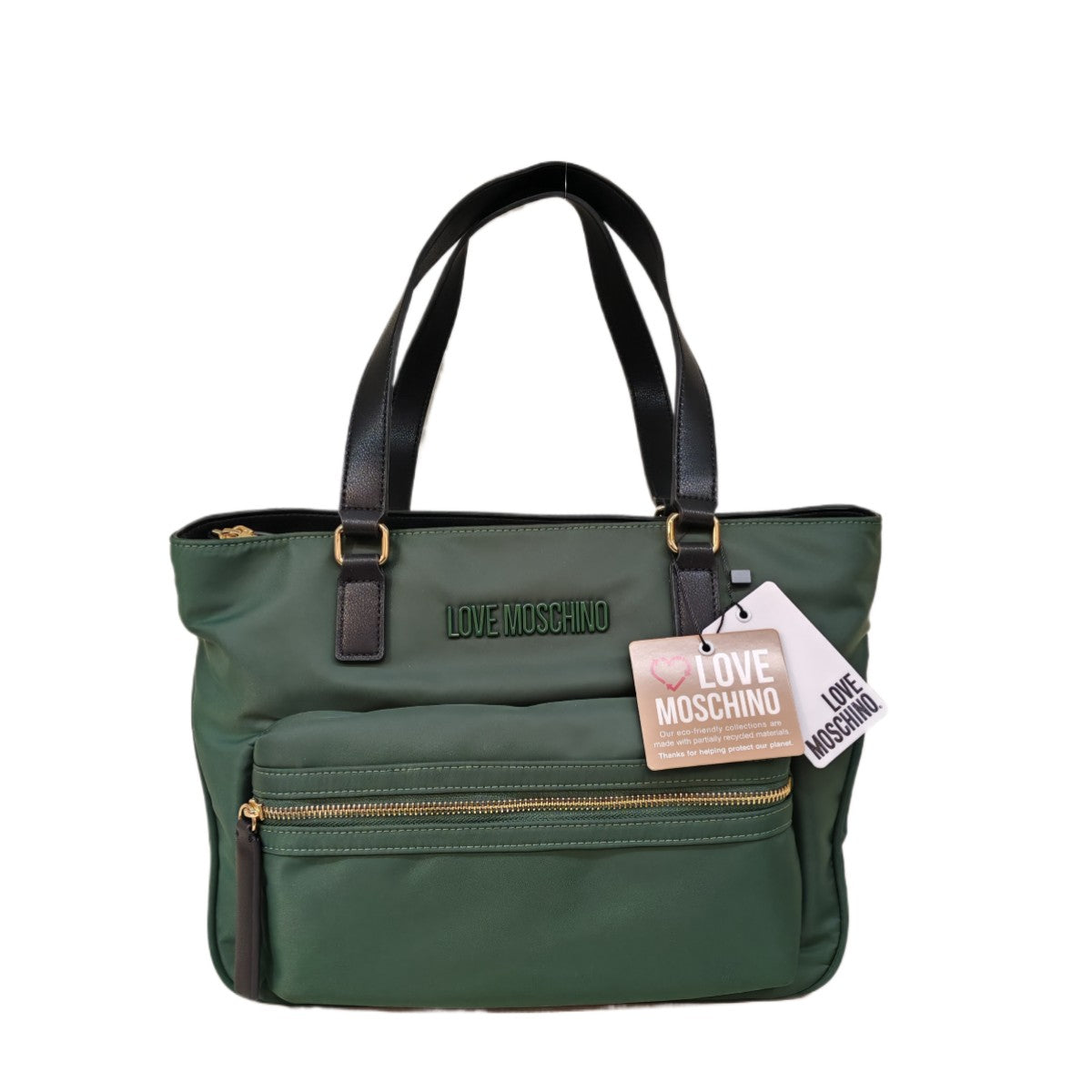 LOVE MOSCHINO EASY GO Nylon Tote Bag