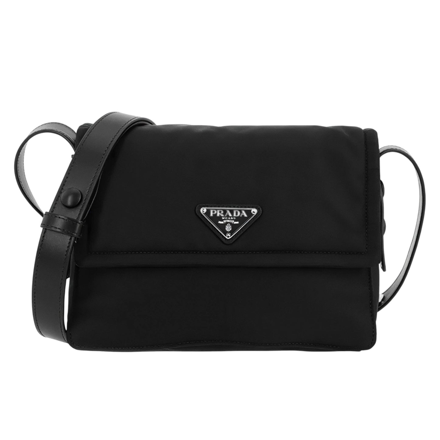PRE-ORDER PRADA Traveller Small Padded Re-Nylon Shoulder Bag