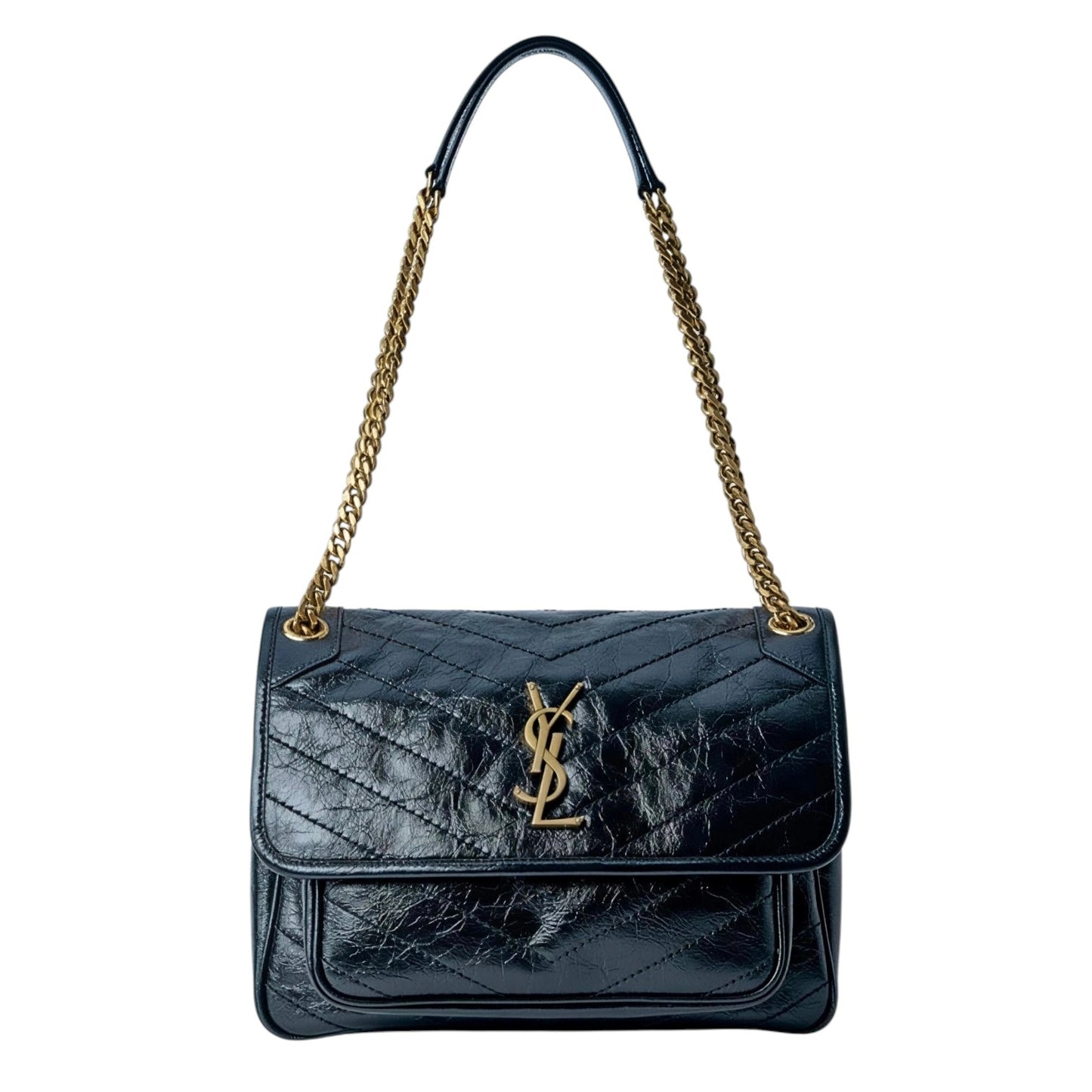 PRE-ORDER SAINT LAURENT Niki Medium in Vintage Leather