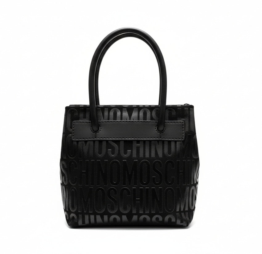 MOSCHINO COUTURE All over logo mini Tote