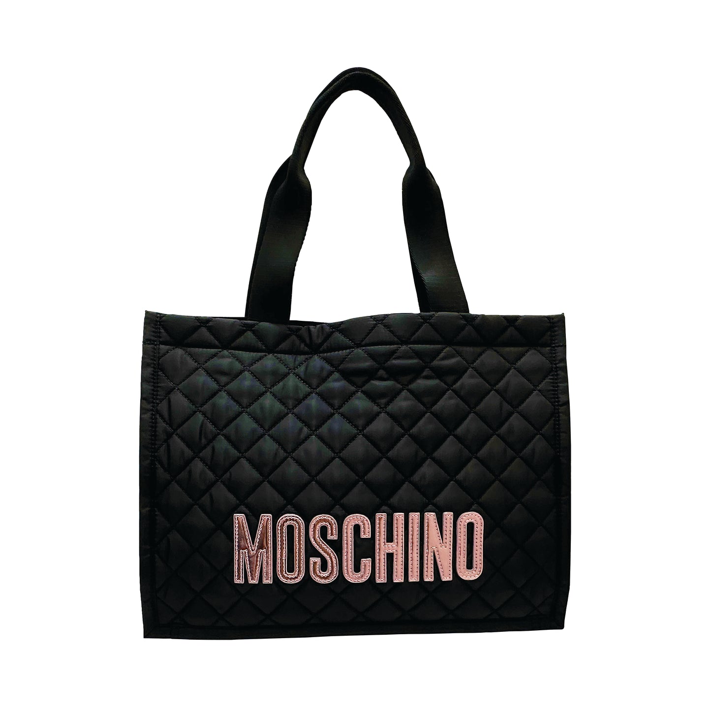 MOSCHINO COUTURE Quited Tote with Logo