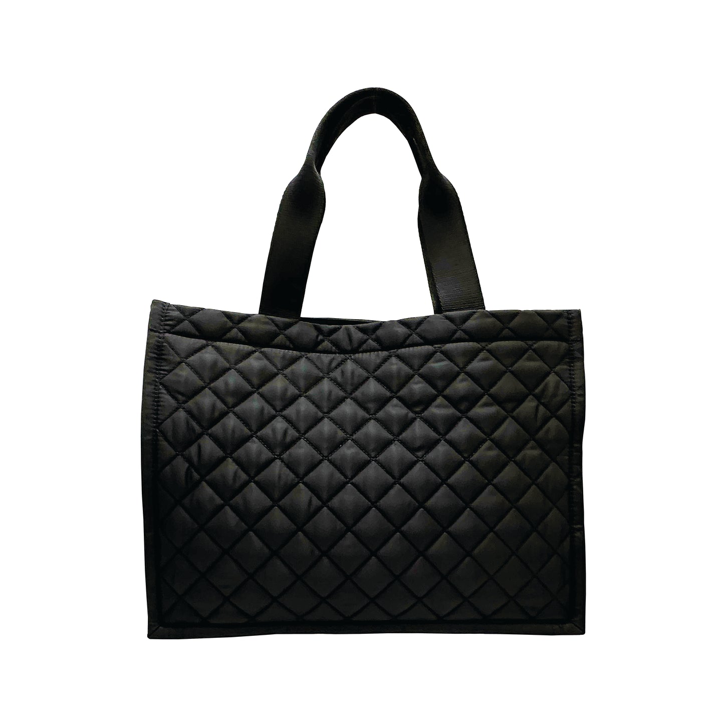 MOSCHINO COUTURE Quited Tote with Logo