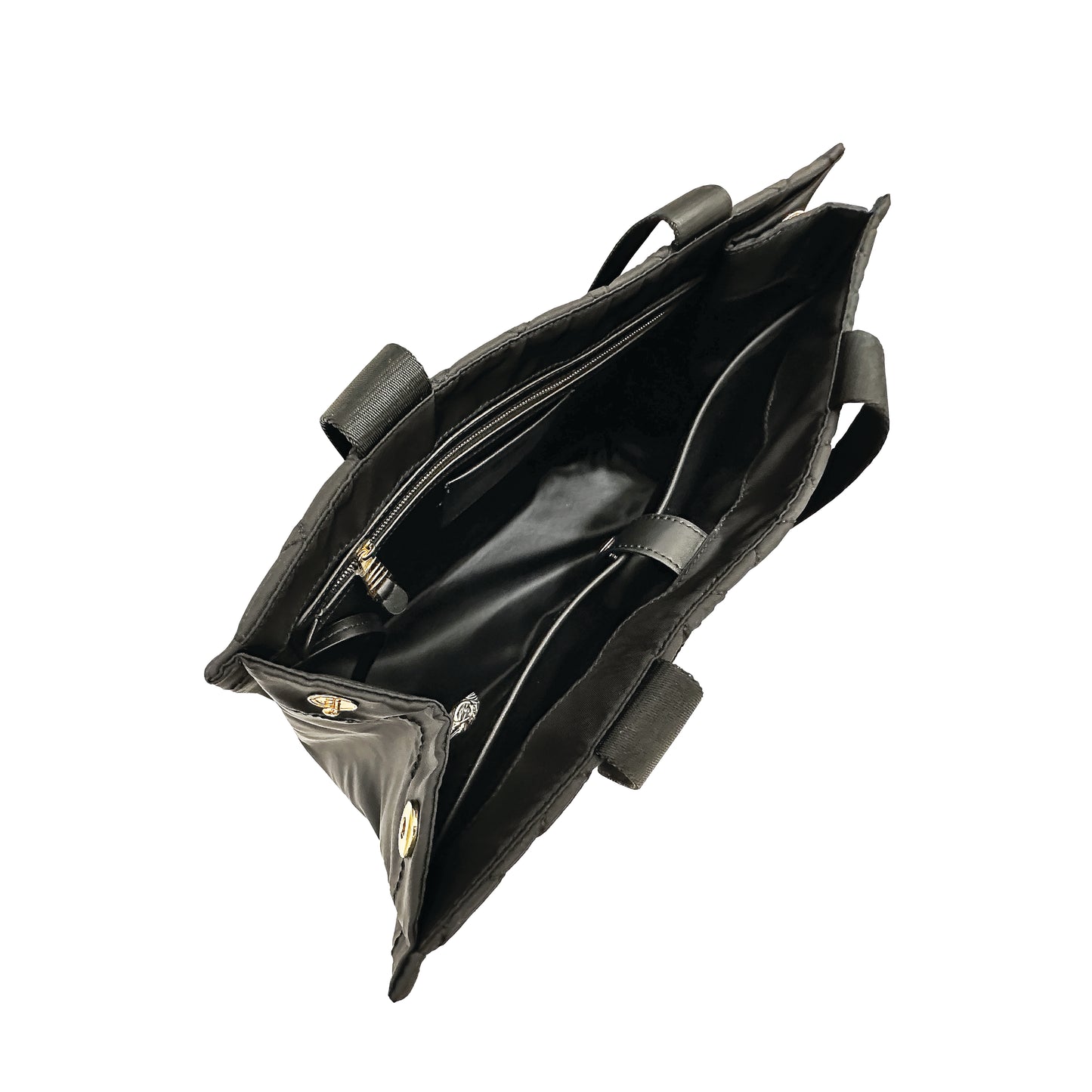 MOSCHINO COUTURE Quited Tote with Logo