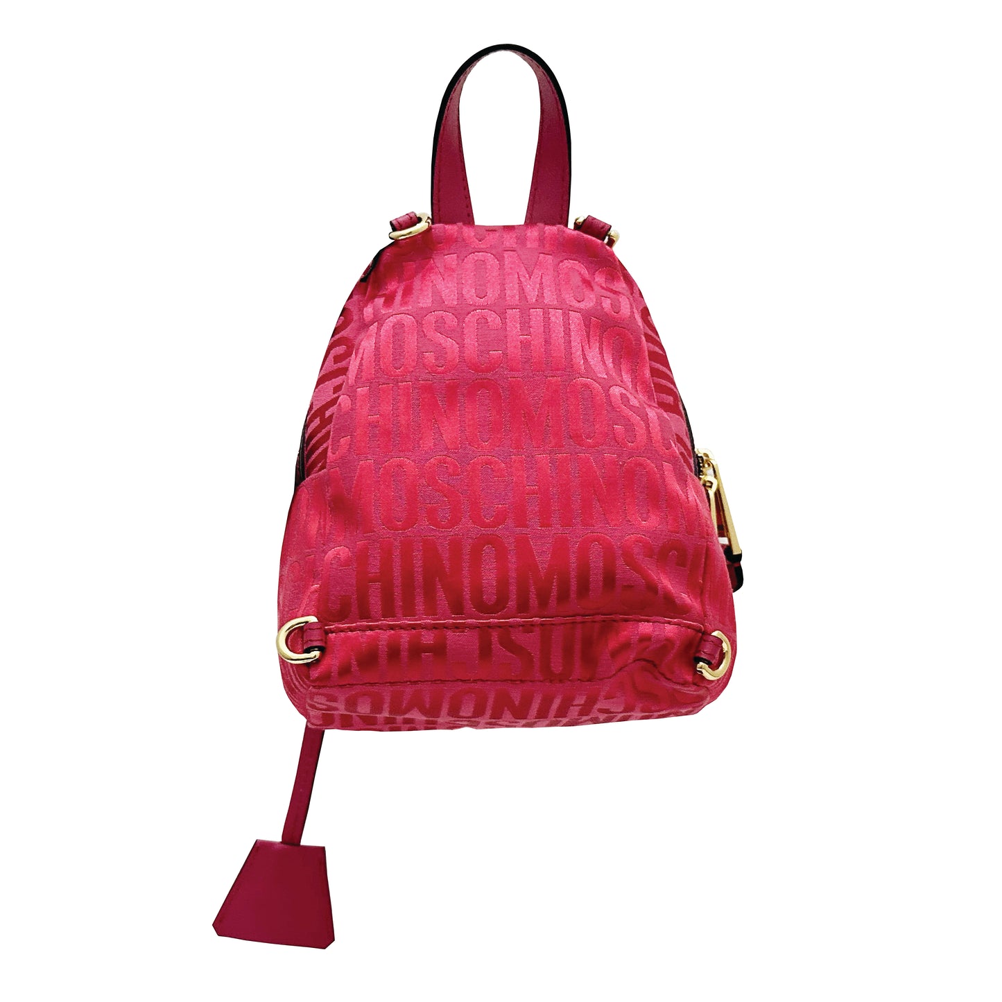 MOSCHINO COUTURE All over logo mini backpack