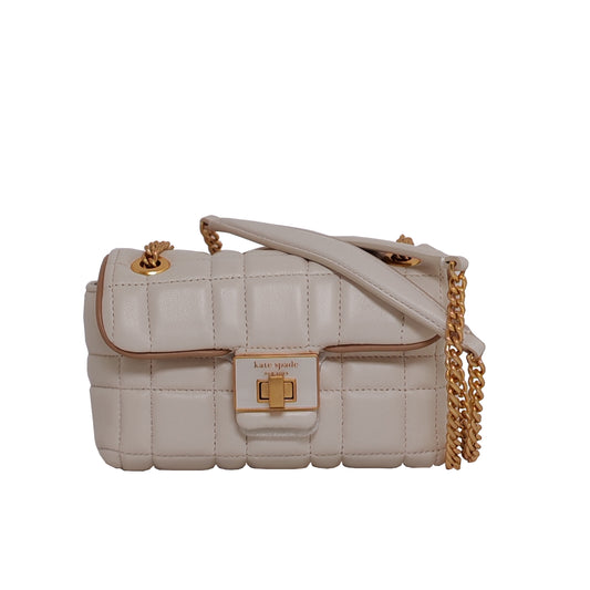 Kate Spade Evelyn Quilted Leather small shoulder Crossbody