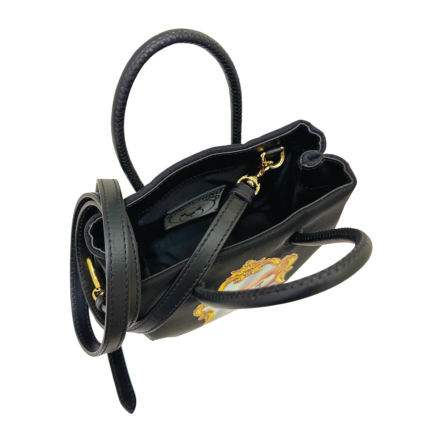 MOSCHINO COUTURE mini ‘Teddy Mirror’ Tote