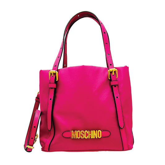 MOSCHINO COUTURE Small Triple Compartments Tote