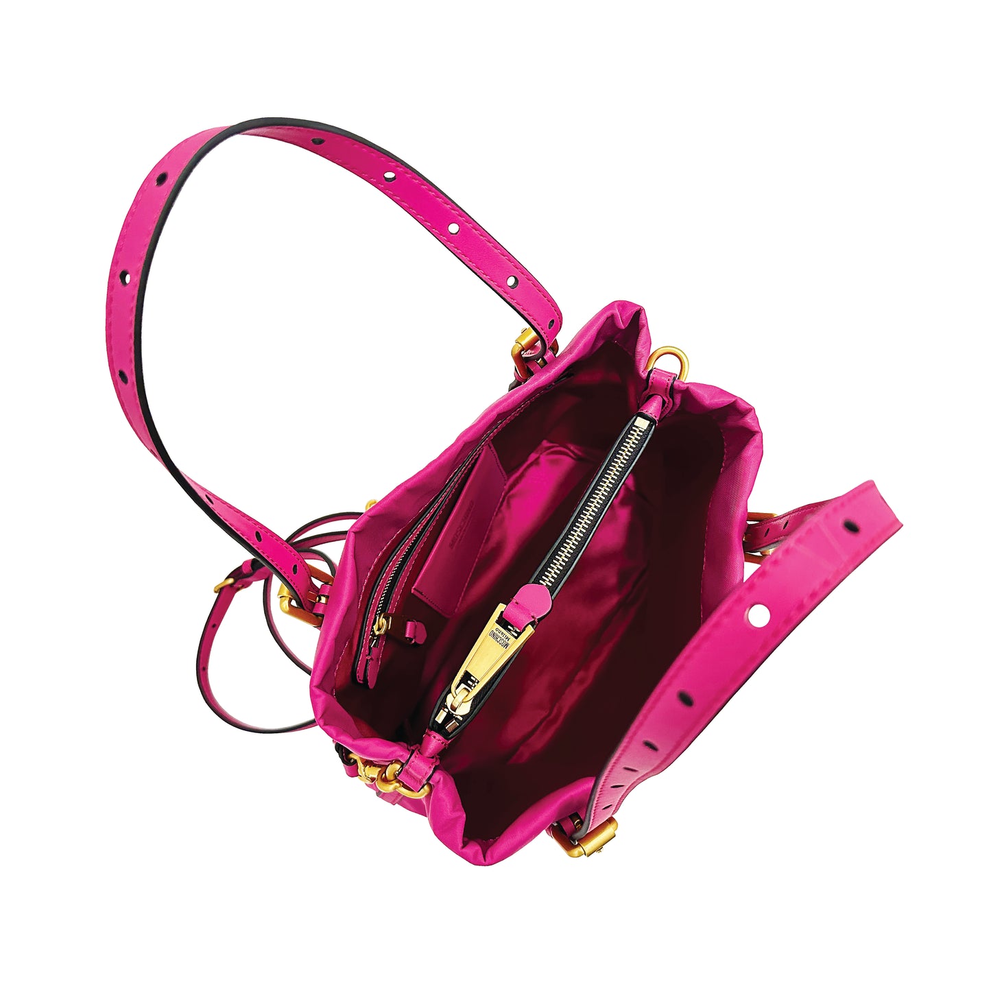 MOSCHINO COUTURE Small Triple Compartments Tote