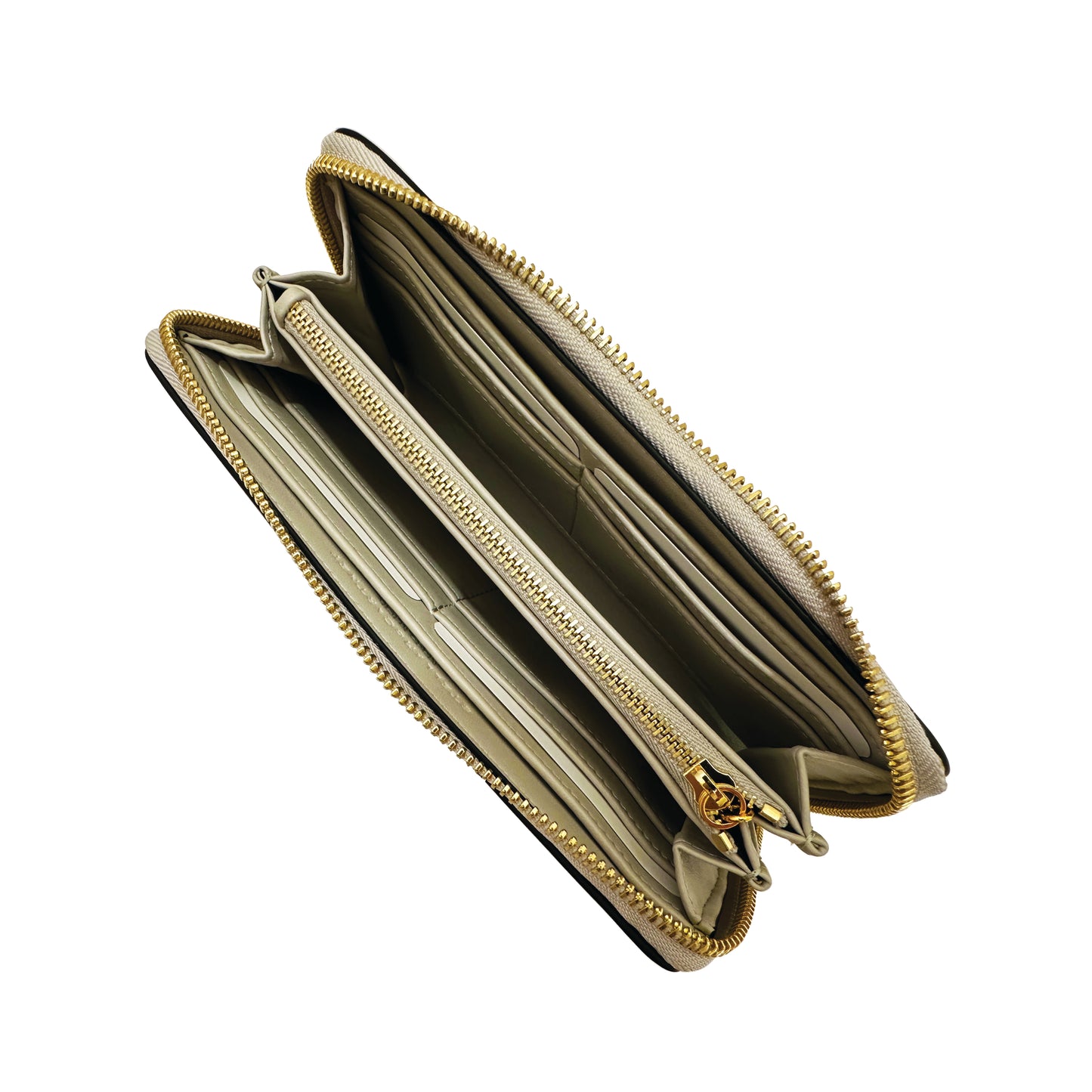 Stella McCartney Logo Zip around wallet