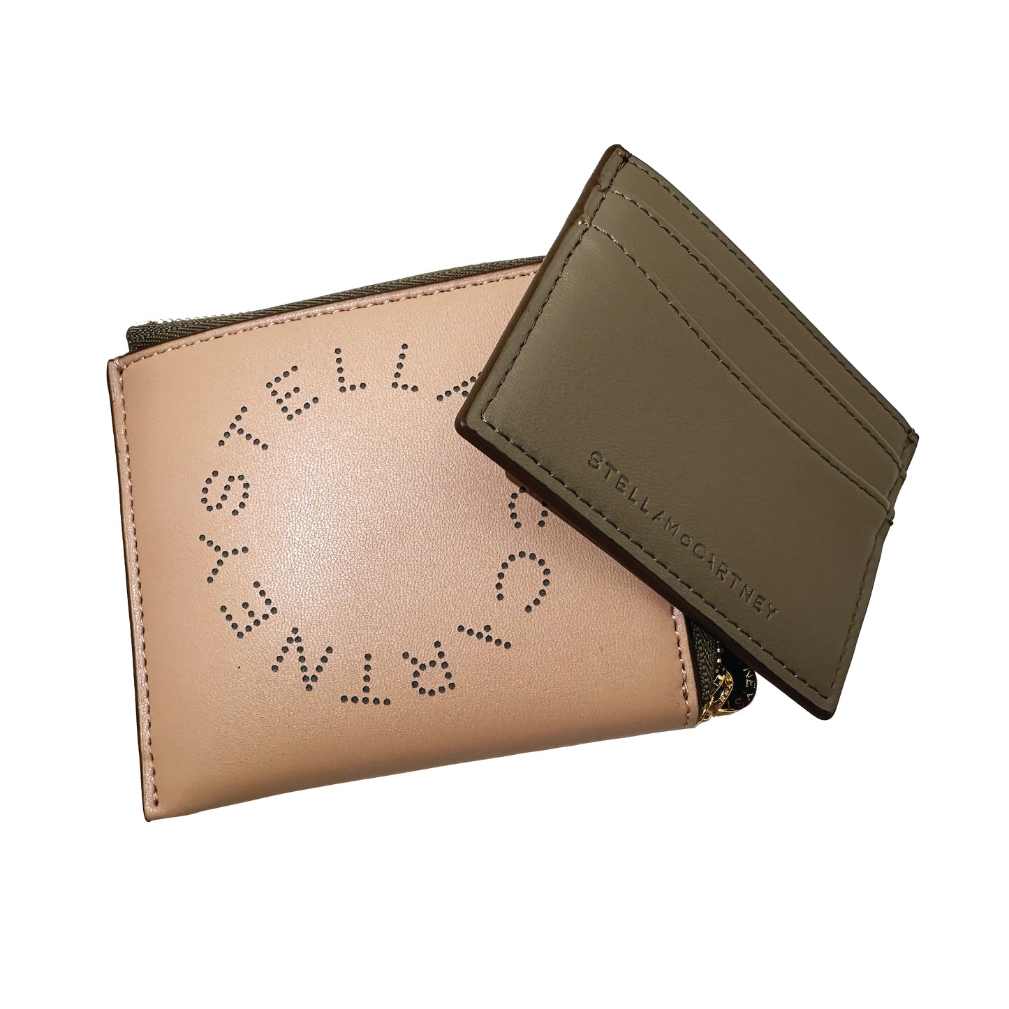 Stella McCartney Logo Zip Cardholder
