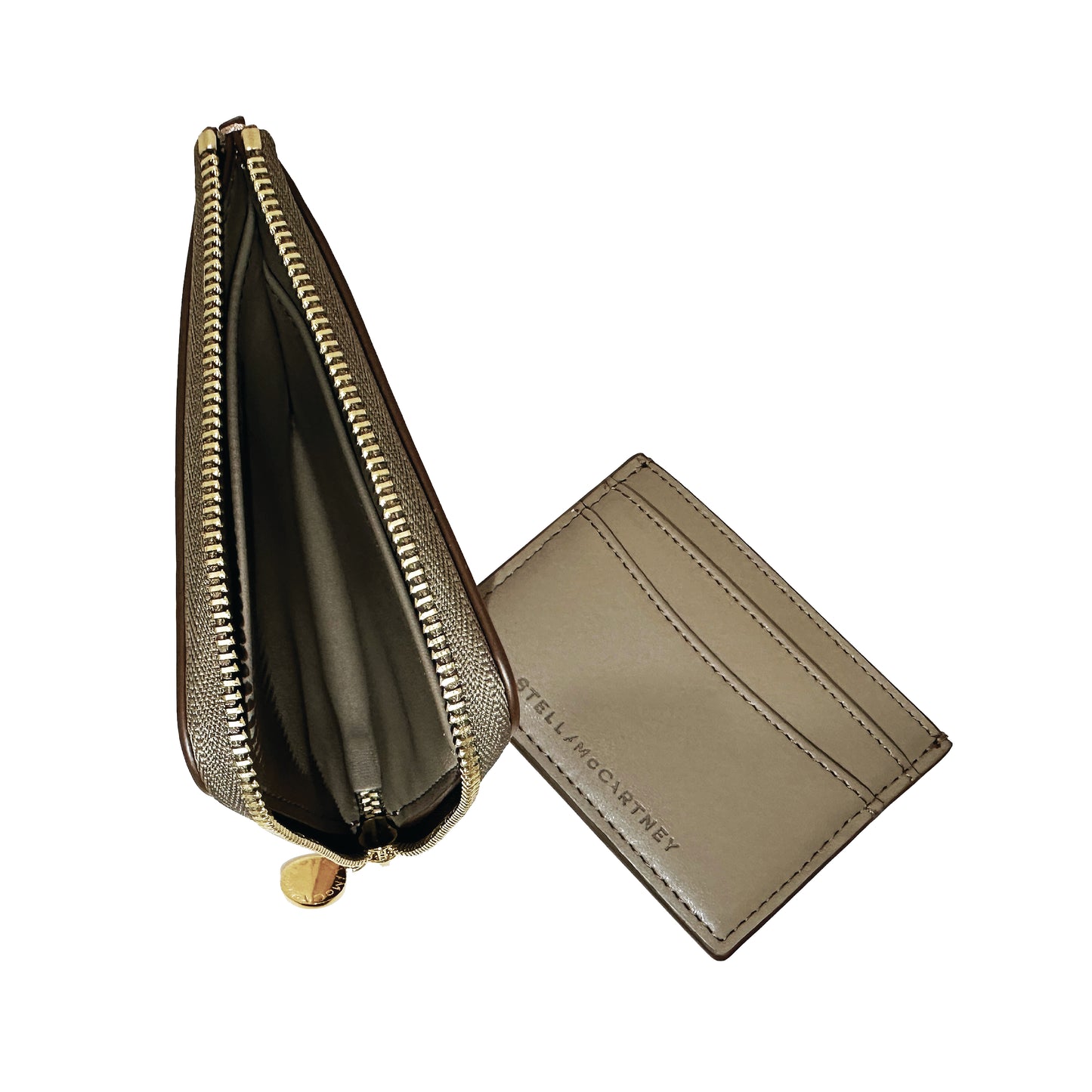 Stella McCartney Logo Zip Cardholder