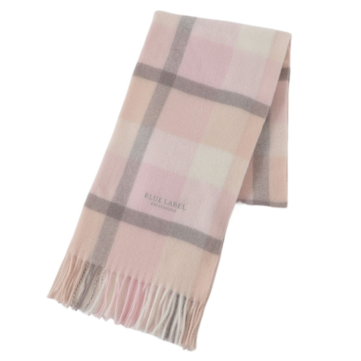 BLUE LABEL CRESTBRIDGE Crestbridge Check Washable Cashmere Muffler