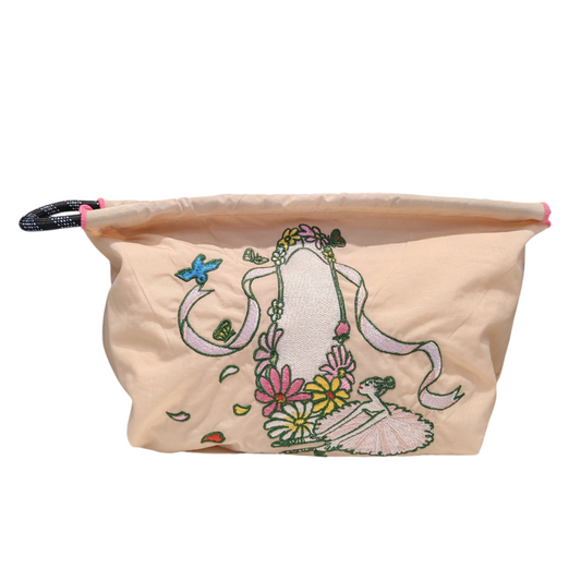 Ball & Chain Flower pointe Pouch L