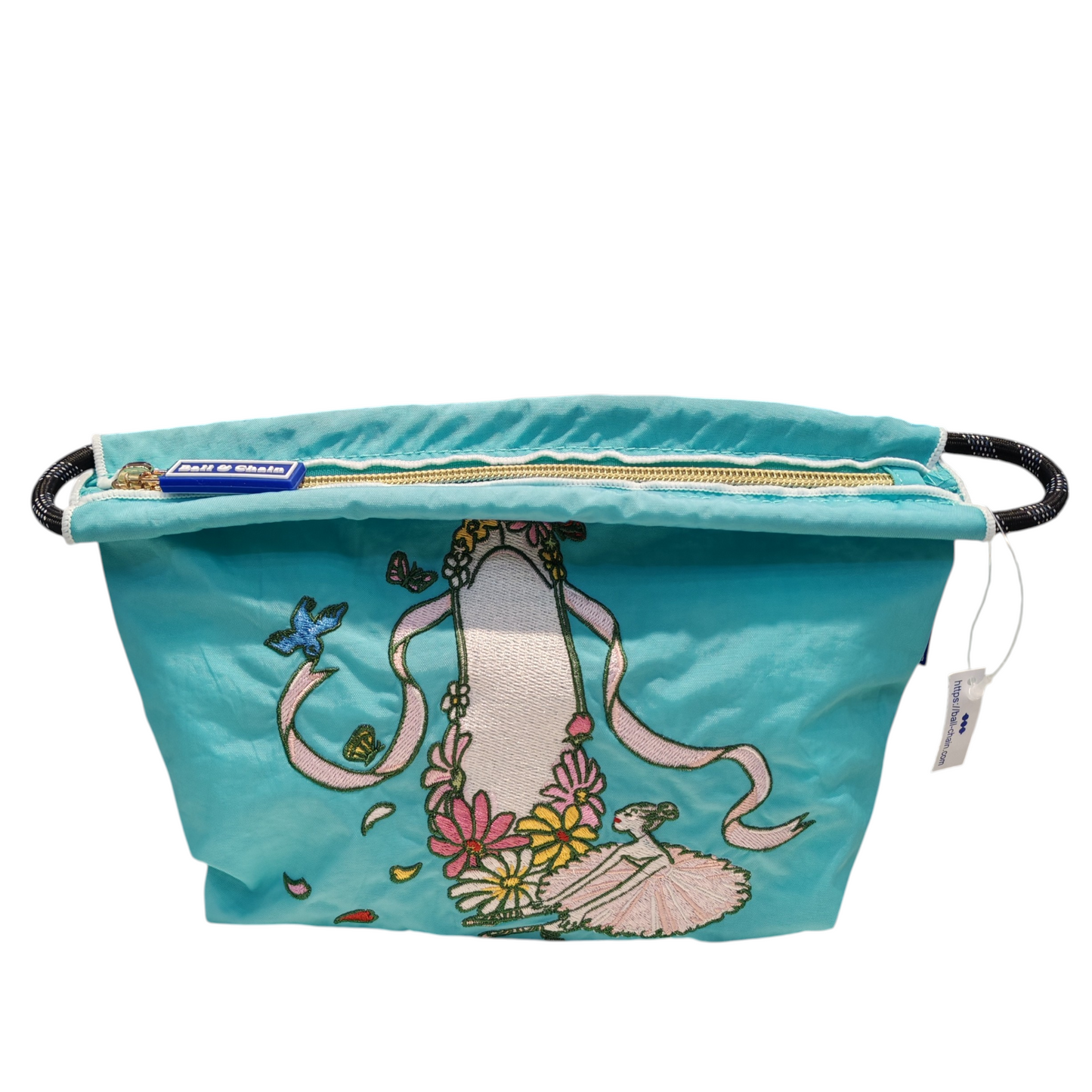 Ball & Chain Flower Pointe Pouch (L)