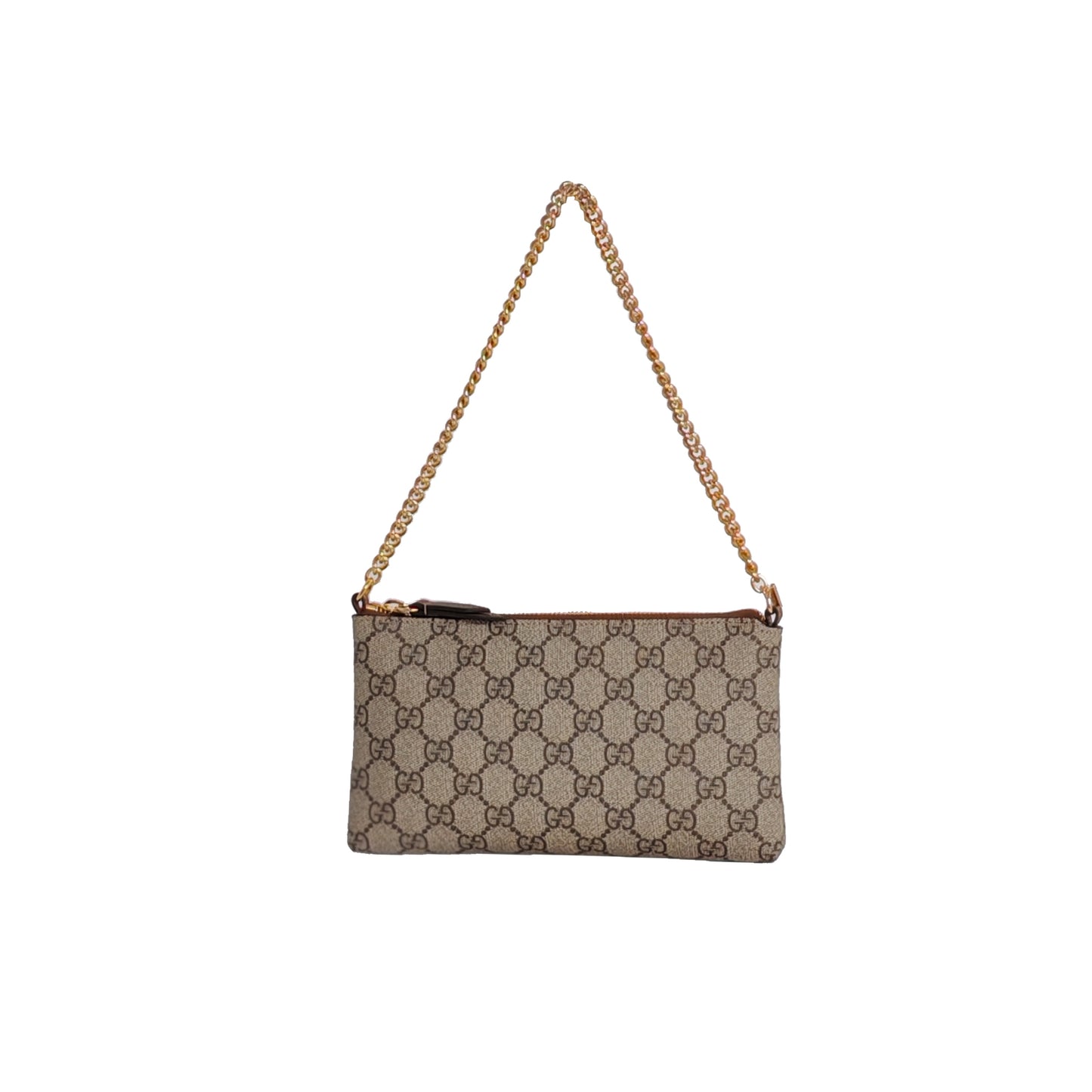 GUCCI GG Supreme Pouch on chain