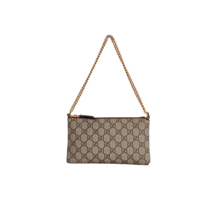 GUCCI GG Supreme Pouch on chain
