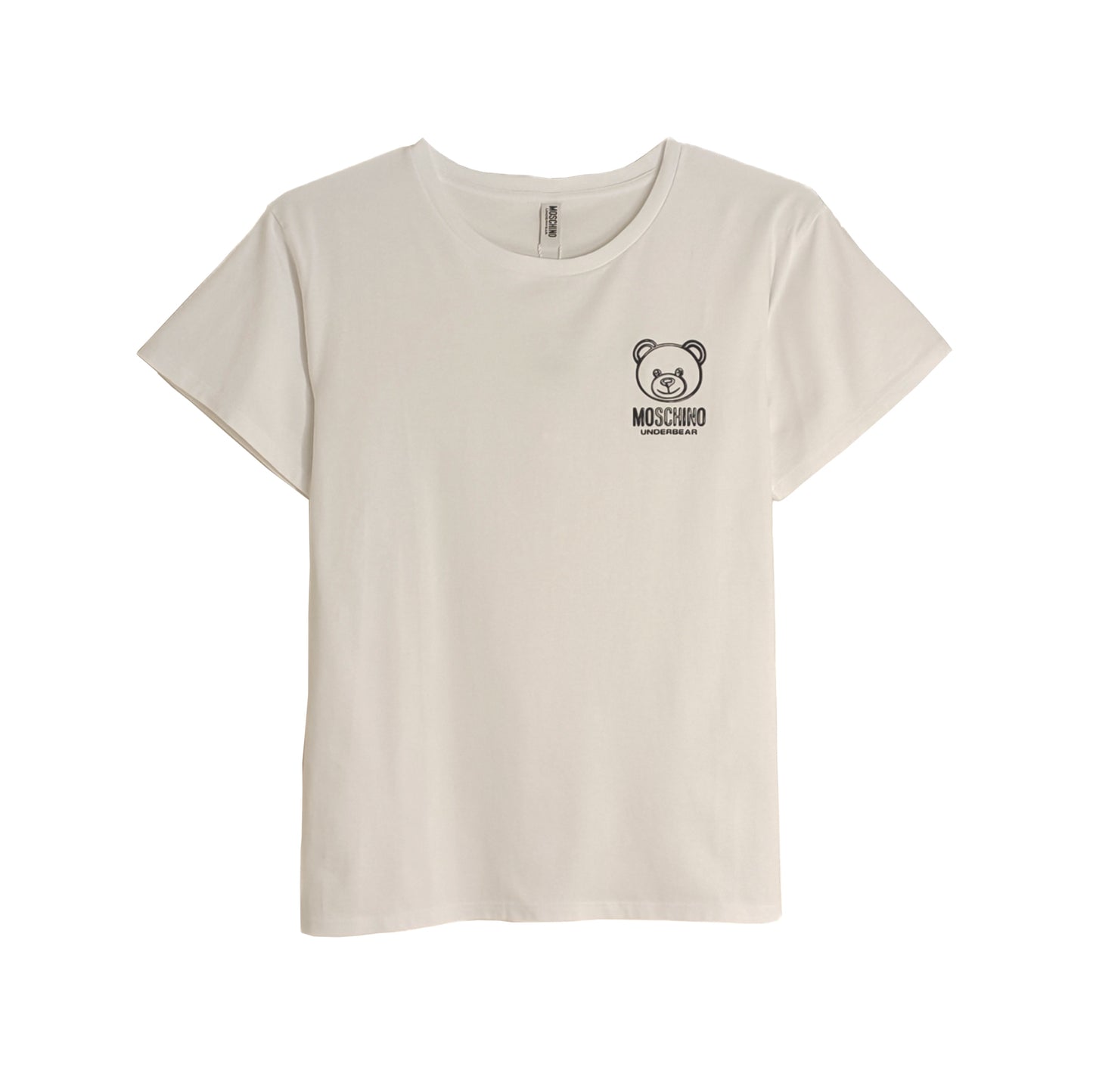 MOSCHINO UNDERWEAR Flocked-logo T-shirt