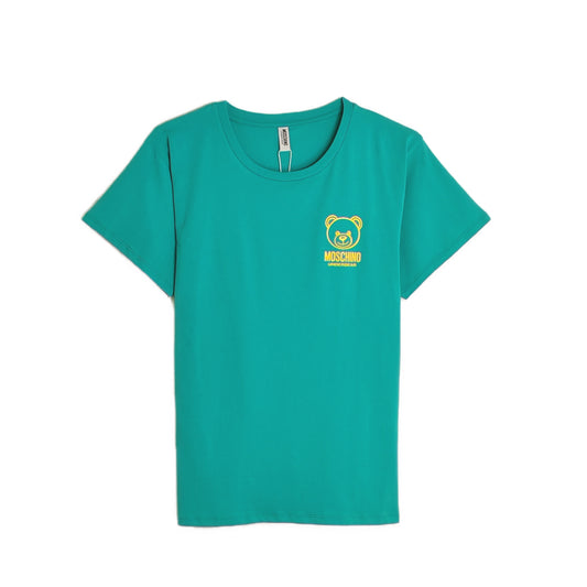 MOSCHINO UNDERWEAR Flocked-logo T-shirt