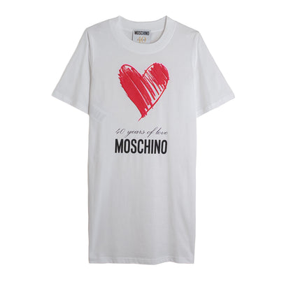MOSCHINO COUTURE 40 Years of Love jersey dress