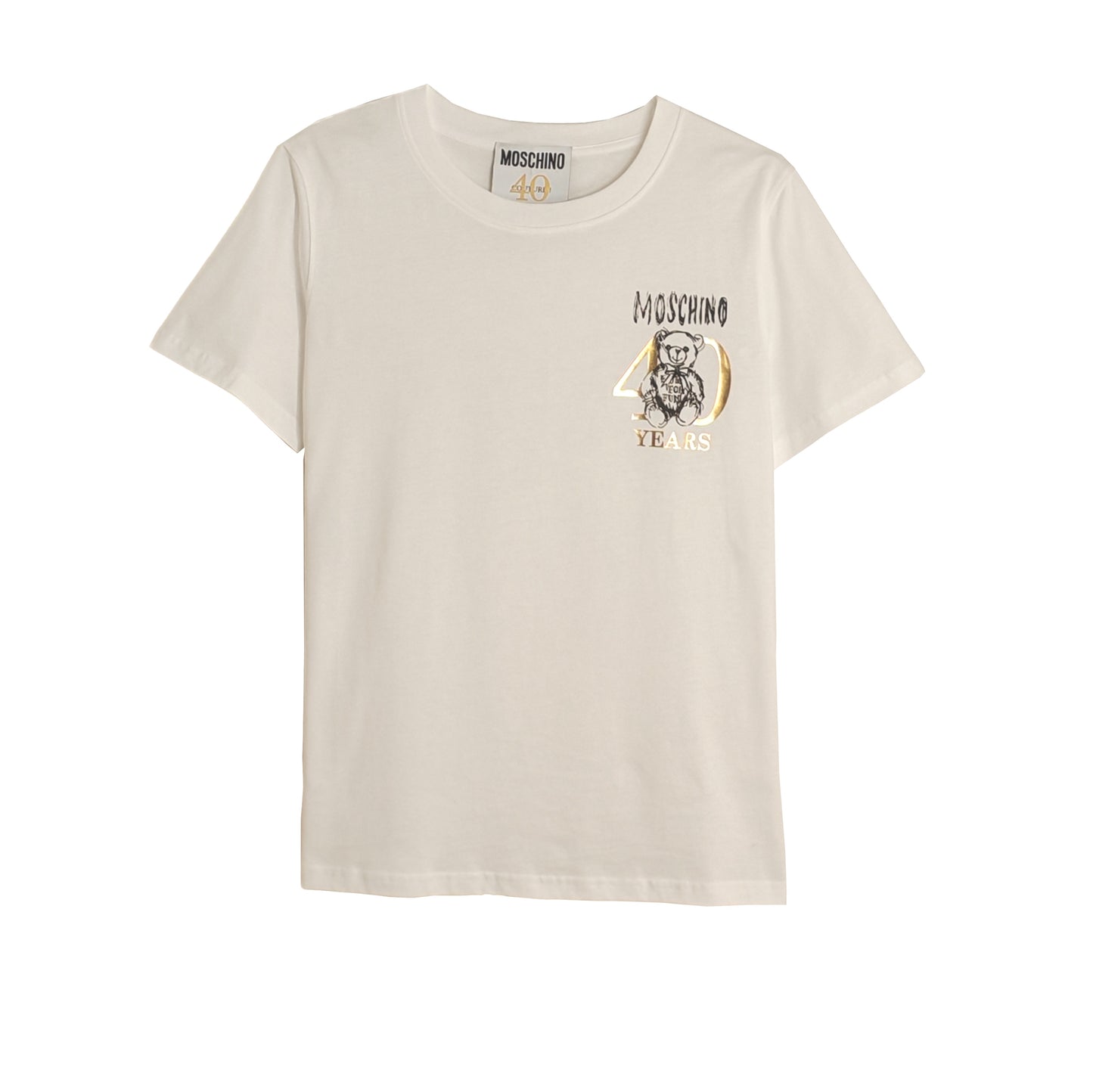 MOSCHINO COUTURE 40 Years Teddy bear jersey T-shirt