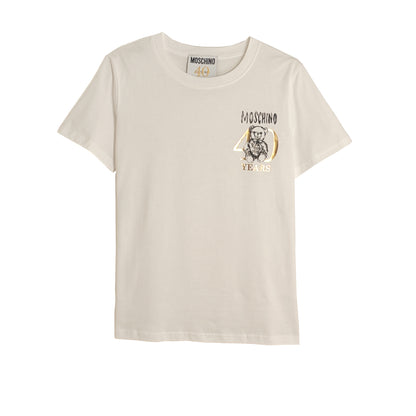 MOSCHINO COUTURE 40 Years Teddy bear jersey T-shirt