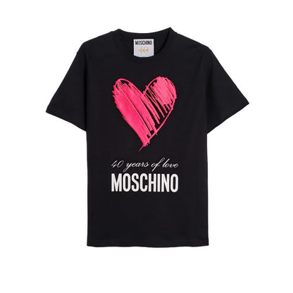 MOSCHINO COUTURE 40 Years of Love jersey T-shirt