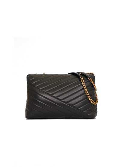 Tory Burch KIRA CHEVRON CONVERTIBLE SHOULDER BAG