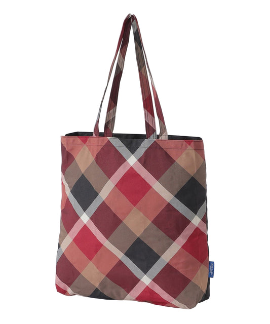 BLUE  LABEL  CRESTBRIDGE Partial Crestbridge Check Eco Bag