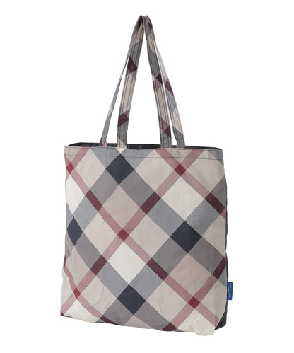 BLUE  LABEL  CRESTBRIDGE  Partial Crestbridge Check Eco Bag