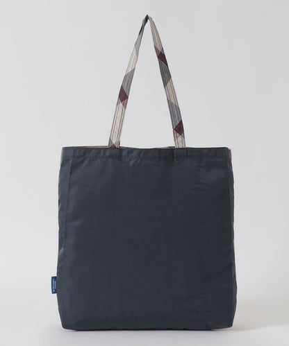 BLUE  LABEL  CRESTBRIDGE  Partial Crestbridge Check Eco Bag