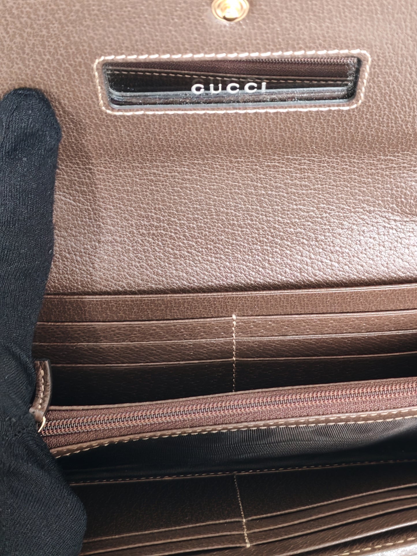GUCCI Ophidia GG Chain Wallet