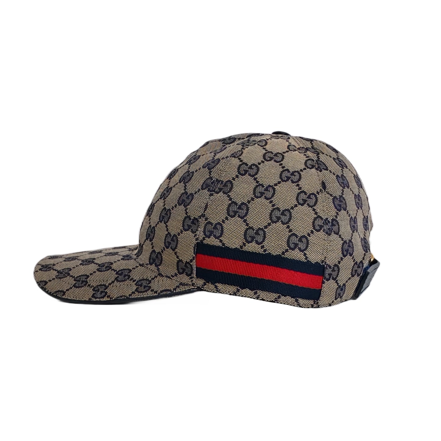 GUCCI Original GG Canvas baseball hat with Web