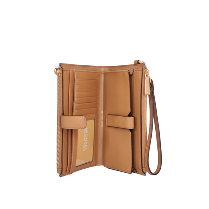 Michael KorsJet Set dblzip wristlet