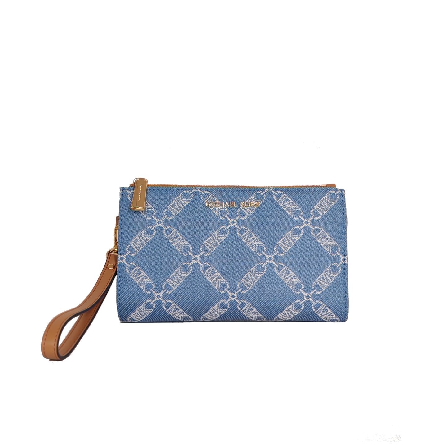 Michael KorsJet Set dblzip wristlet
