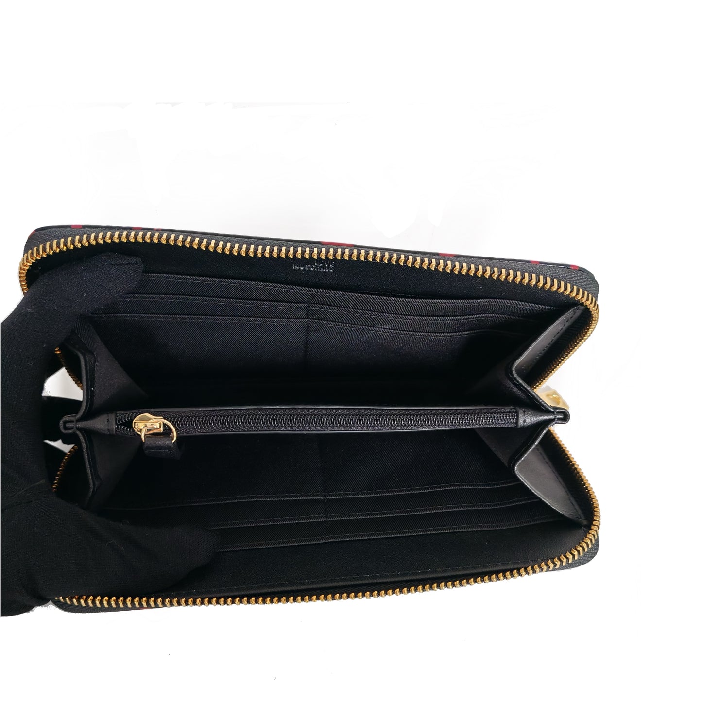LOVE MOSCHINO Superprint Long Zip around Wallet