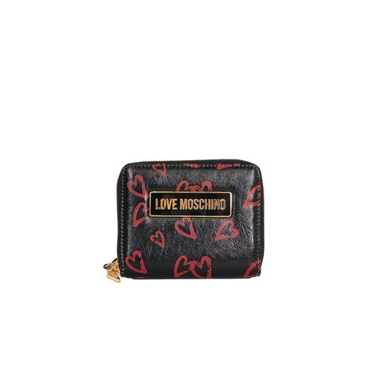 LOVE MOSCHINO Superprint Small Zip around Wallet