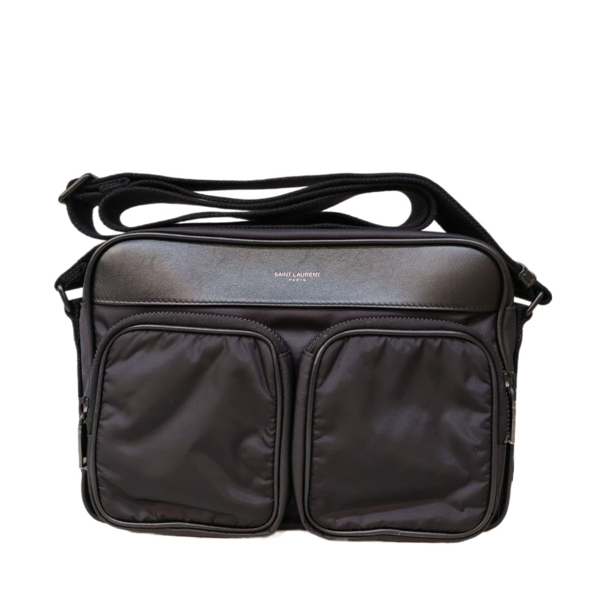 CITY SAINT  LAURENT NEW CAMERA BAG IN ECONYL® REGENERATED NYLON